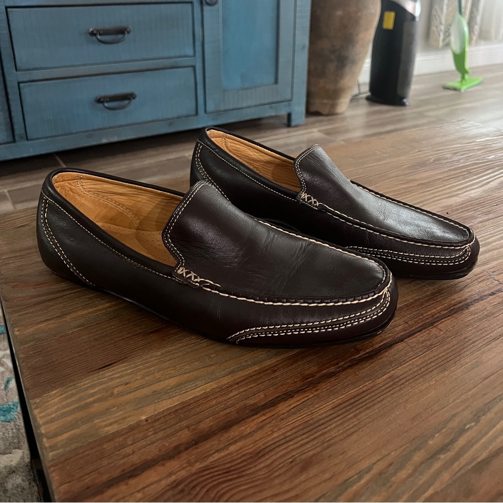 Vintage Tommy Bahama Slip-On Leather Loafers